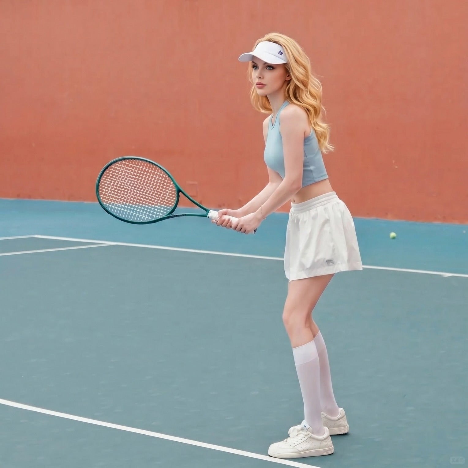 Minimalist Courtcore top tennis Preppy Athletic  - 3 colors