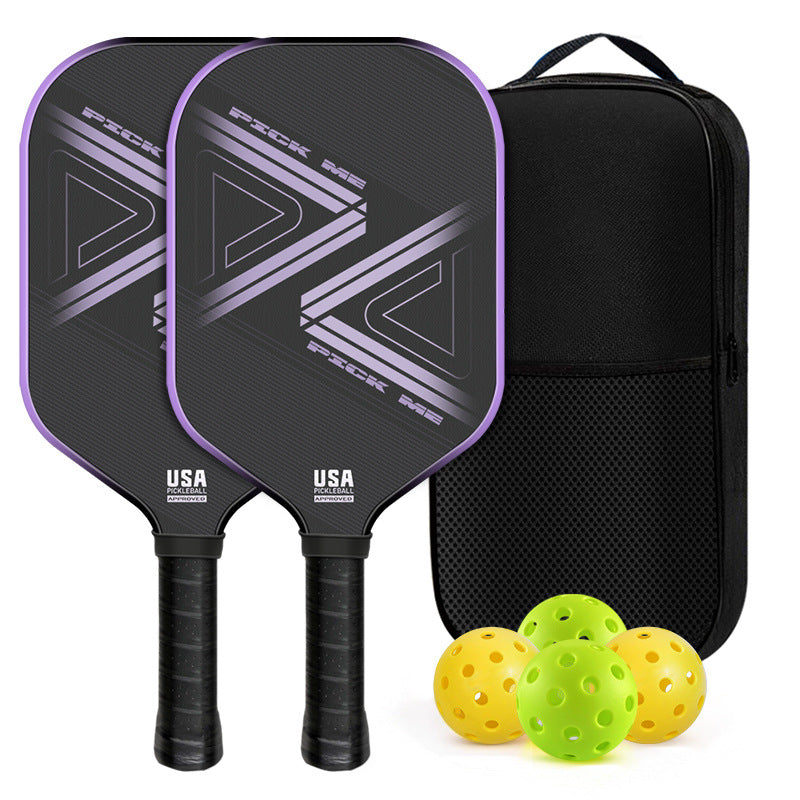 Premium T700 Carbon Fiber Pickleball Paddle Set – Lightweight Honeycomb Core, Gradient Macaron Collection