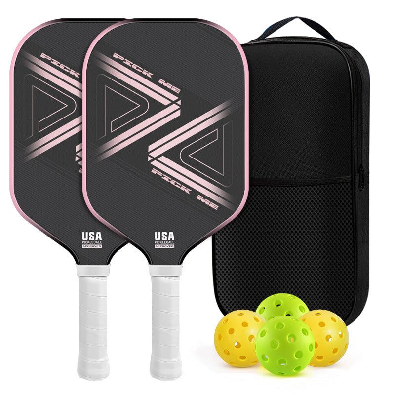 Premium T700 Carbon Fiber Pickleball Paddle Set – Lightweight Honeycomb Core, Gradient Macaron Collection