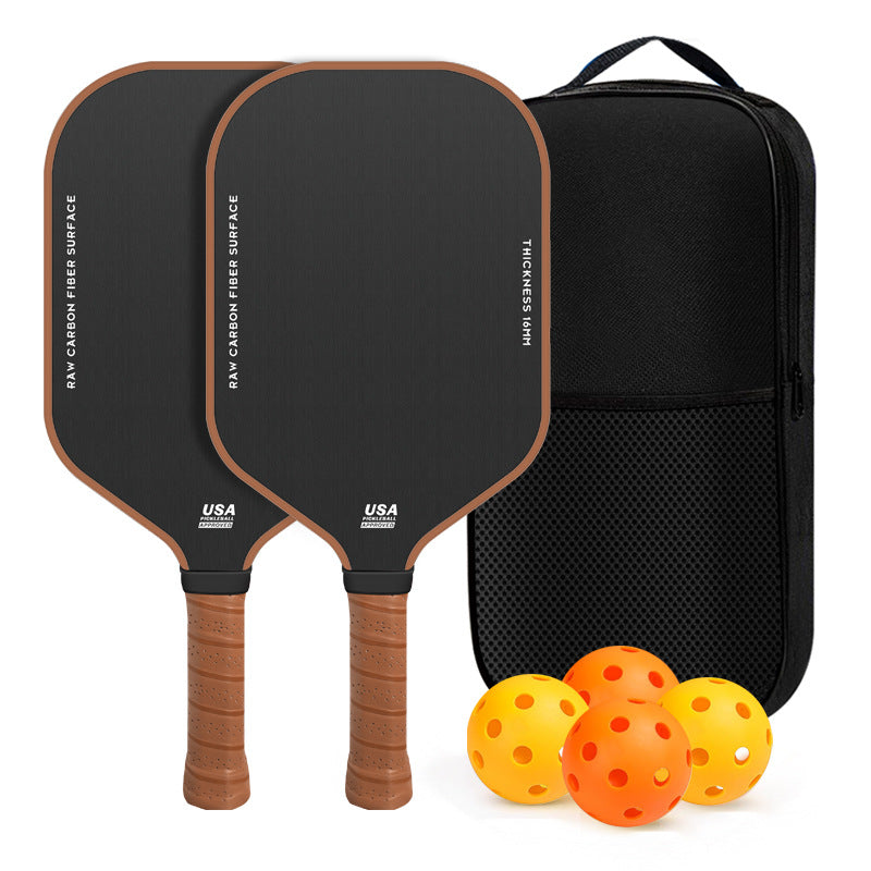 Premium T700 Carbon Fiber Pickleball Paddle Set – Lightweight Honeycomb Core, Gradient Macaron Collection