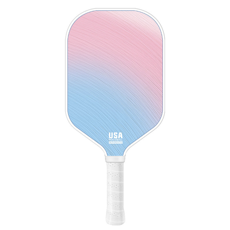 Premium T700 Carbon Fiber Pickleball Paddle Set – Lightweight Honeycomb Core, Gradient Macaron Collection