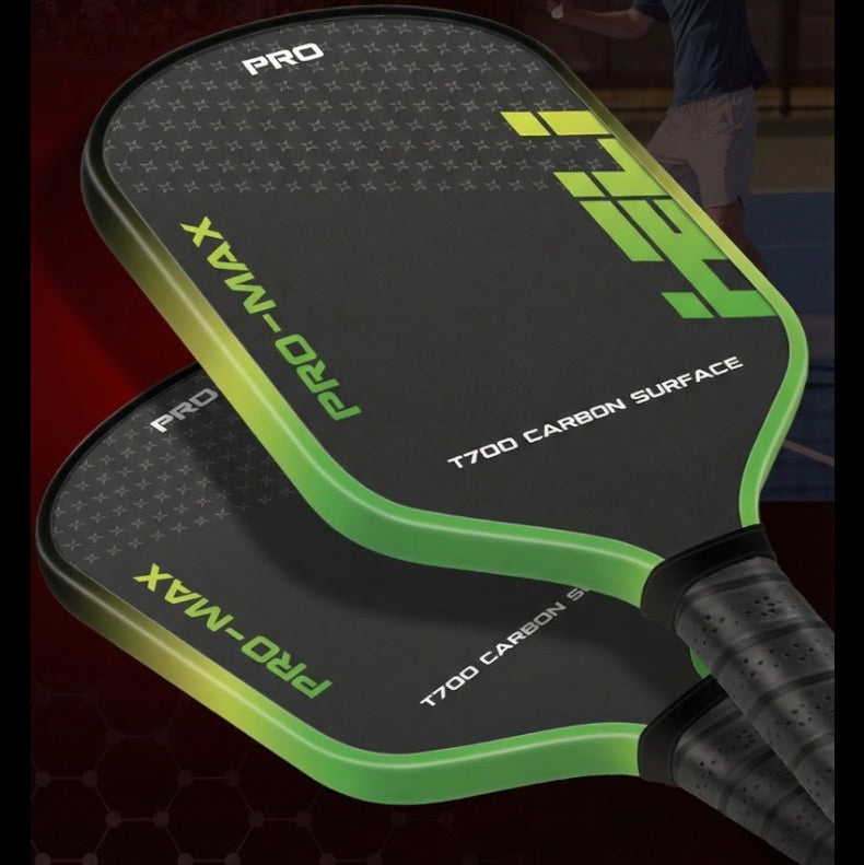 Premium T700 Carbon Fiber Pickleball Paddle Set – Lightweight Honeycomb Core, Gradient Macaron Collection